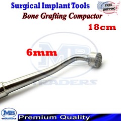 Orthodpedic Surgery Implant Bone Compactor Grafting Surgical Serrated Tip Dental