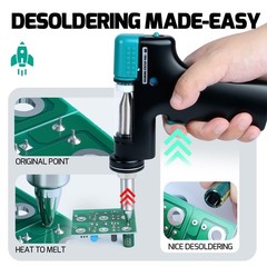 YIHUA 948D-I Desoldering Station 110W Vacuum Pump Digital Soldering Station