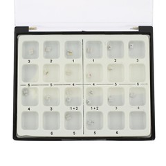Dental Orthodontic Bracket Ceramic Metal Aesthetic Braces Roth 018 022 5-5 Clear