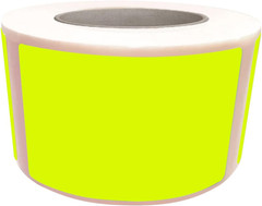 Bright Color Labels 2X1.2 Inch for Moving and Storage in Neon Green (50Mm X 31Mm