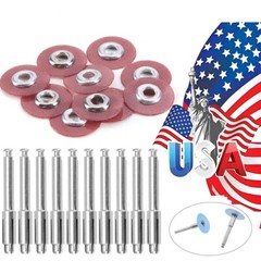 Dental Coarse Composite Finishing Polishing Discs 12.7mm/10pcs Mandrel JINDENT