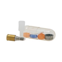 US Dental Locator Abutment& Male Cap Inserts Kit For Osstem Hiossen Mini/Regular