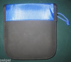 4 New 24-CD/DVD Wallet Organizer W/Front Graphic Pocket Black Sleeve JS70BB