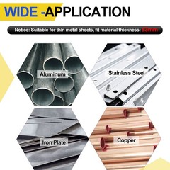 1-3/16″(30mm) Hole Saw Kit – Good for Medium-Hard Metal PVC Boards – Silver