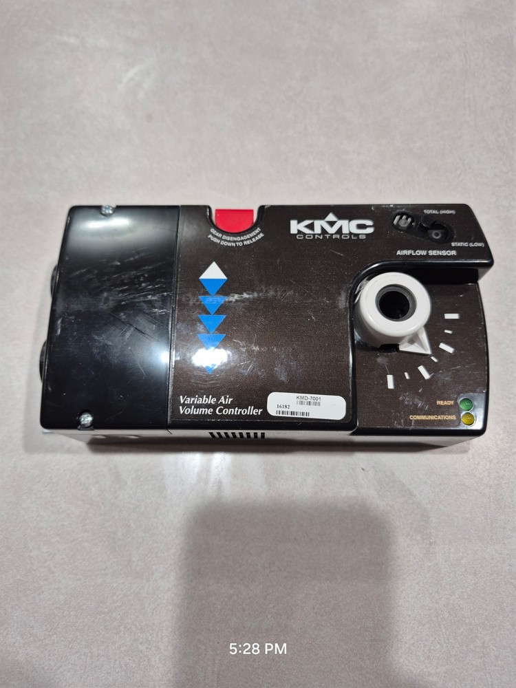 KMC Controls KMD-7001 VAV Controller, Digital, 50 in-lbs, 18 deg/min