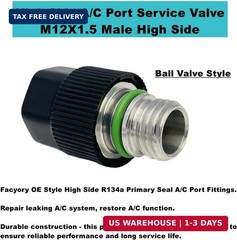 Air Conditioning Valve Core Kit | A/C R12 R134a Teflon Seal Refrigeration Air Co