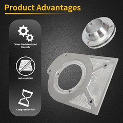 for 1967-1972 C10/C20/C30 Chevy Steering Column Firewall Mount | More durable al
