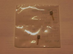 2 Mil-Spec Teledyne JAN2N2222A NPN 50V 800mA Small Switching Transistor TO-18