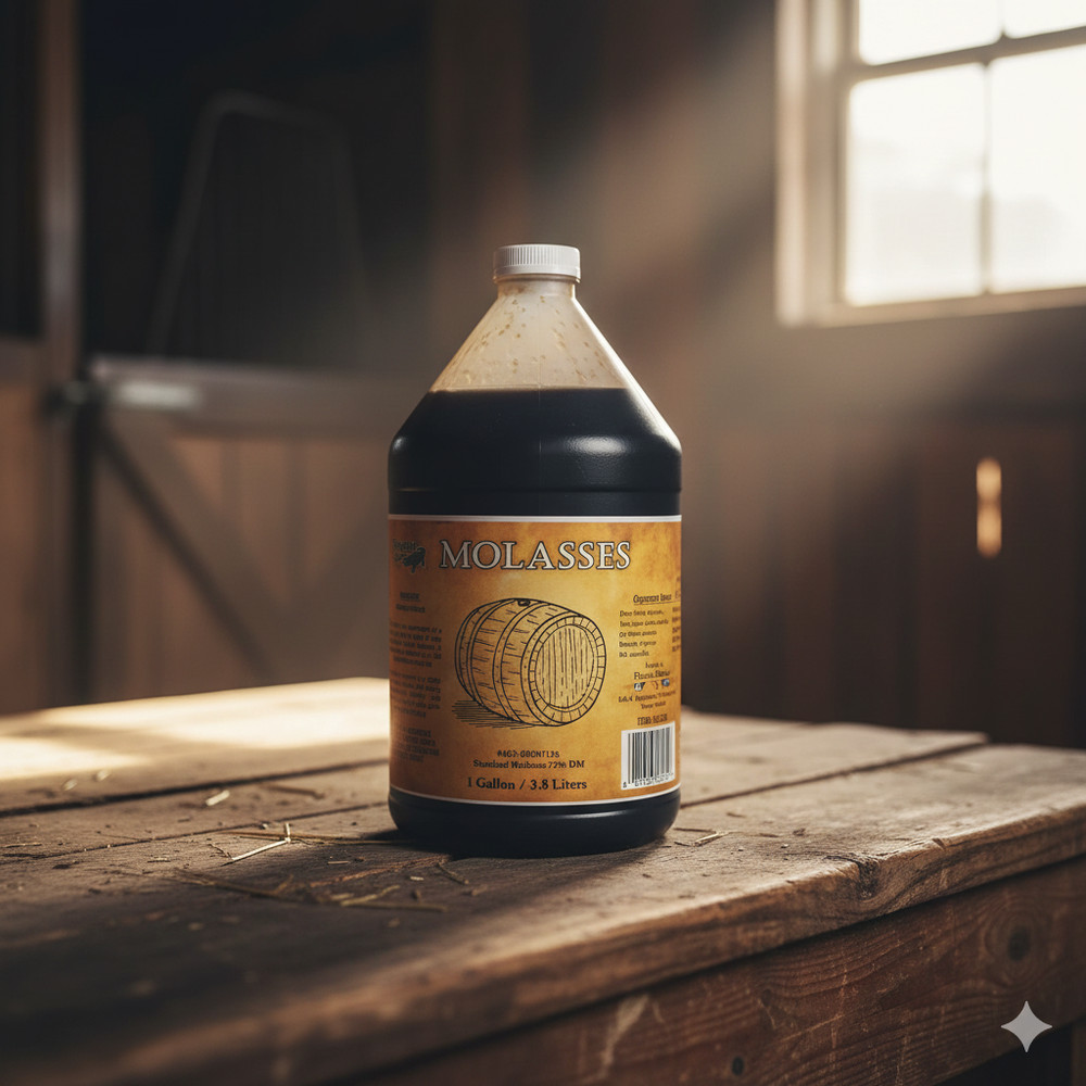 Molasses Standard 1-Gallon Wildlife Attractant Feed Topper Energy Source