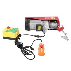 2200lbs Electric Hoist 328ft Wireless & 14ft Wired Remote Control 1600W 110V