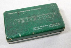 Federal Testmaster .0001 Dial Test Indicator w/ Dovetail Holder & Case USA MADE