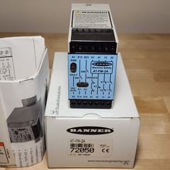 Banner AT-FM-2A Safety Relay 72050 24VAC/DC