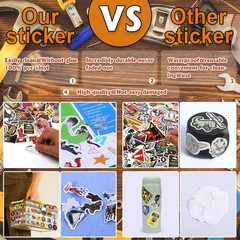 400 Pcs Hard Hat Stickers Welding Stickers For Menadults Helmet 100 Vinyl Helm