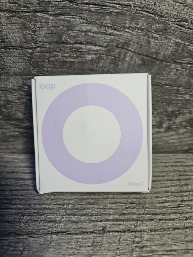 Loop Quiet 2 Ear Plugs For Noise Reduction – 14dB – Color – Violet – Open Box