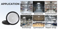 300W UFO Led High Bay Light Warehouse Factory Commercial Industrial Shop Light
