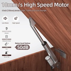 1500N Linear Actuator, 100/150/200/250/300/450 mm DC 12 V Electric Cylinder