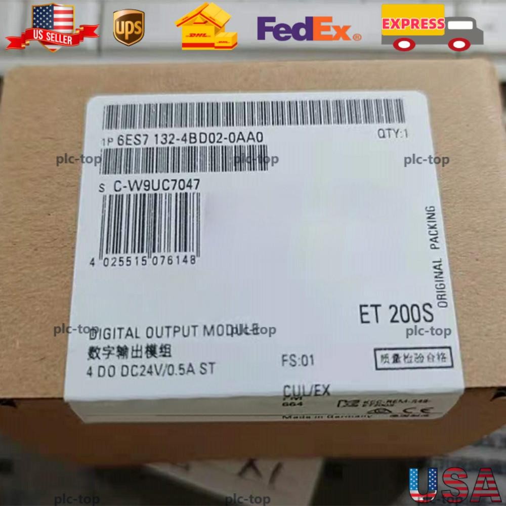 New Siemens 6ES7132-4BD02-0AA0 6ES7 132-4BD02-0AA0 SIMATIC DP5 electronic module
