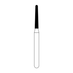 Axis Dental Corp SC856-012 NTI FG Round End Taper Super Coarse Diamond Burs 5/Pk