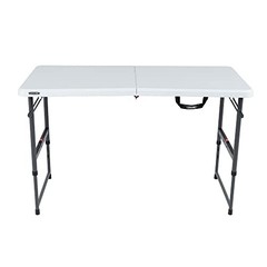 Lifetime Height Adjustable Folding Table 4 Foot 80952