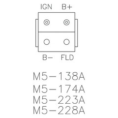 Voltage Regulator Ford Tractor 2310 2600 2610 2810 2910 3600 3610 3900 3910 4100