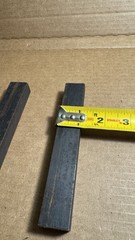 (2) .75 x 1 x 6 A36 Steel Reclaim Hot Rolled Make Offer Great For Blacksmithing