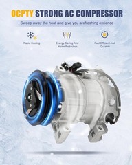 A/C Compressor with Clutch for Nissan X-Trail 2.5L 2007-2014 92600JG300