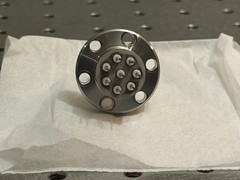 8-pin electrical feedthrough 1.33″ ConFlat (CF) flange UHV High Vacuum Chamber