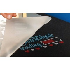 US 23.6in x 164ft DTF Glitter+ Film Roll Cold Peel Film DTF Transfer FIlm