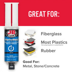 MarineWeld 25 ml 0.85 fl. oz. Epoxy Adhesive