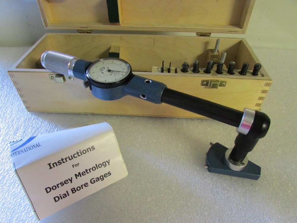 Dorsey Meterology Indicator 2150-01 Dial Bore Gage Jeweled No.5 79mm-155mm
