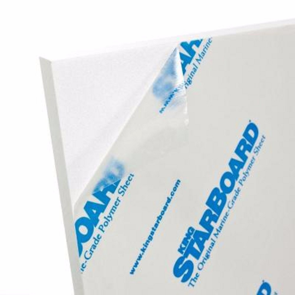 King Starboard HDPE Sheet – 3/4″ thick (19mm)- White – 24″ x 48″