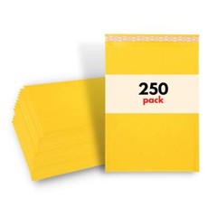 250 #0 6.5×10 Kraft Bubble Mailers Self Seal Padded Envelopes 6.5″ x 10″