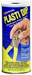 Plasti Dip 11601-6 Rubber Coating, Air Dry, Red, 11-oz. – Quantity 1