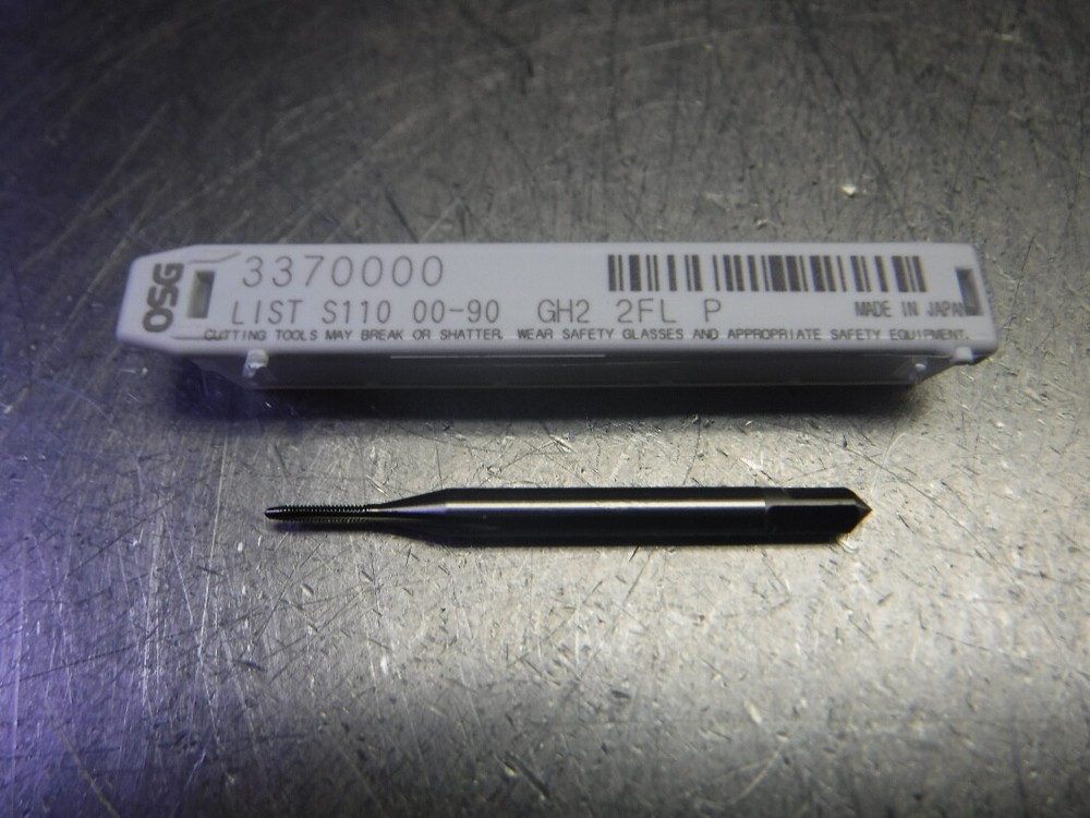 OSG 00-90 GH2 2 Flute HSS plug Tap 3370000 (LOC3356)
