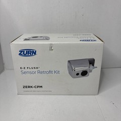 Zurn ZERK-CPM EZ Flush Sensor Retrofit Kit Automatic Flushing Valve Chrome Cover