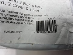 (QTY 10) Rurtec CM10 Ceemark Stock Marker Assorted Color All Weather General Use