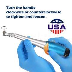 Dental Universal Implant Kit Torque Wrench Contra Angle Handpiece & 16 Drivers