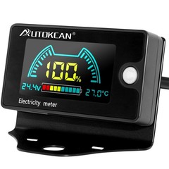 Battery Monitor Golf Cart Battery Meter 12V 24V 48V 60V 72V 84V Digital Multi…