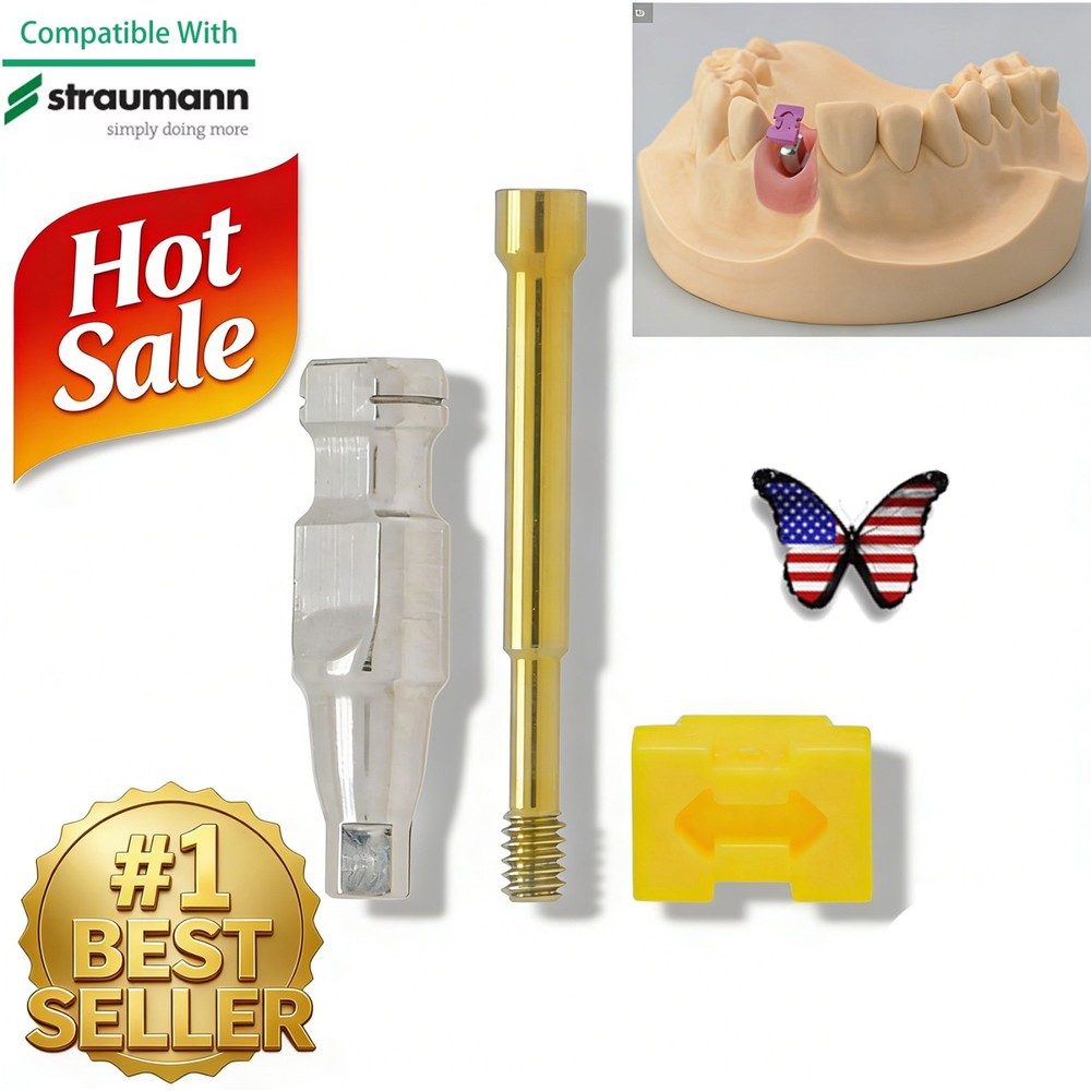 US Dental Impression Coping Scanbody Analog Fits Straumann ITI NC RC Open Closed