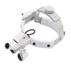 Dental Surgical Medical Headband Type Binocular Loupes 3.5X with LED Light 5W