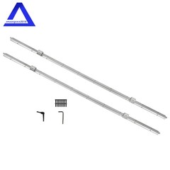 2 Pcs SBR12-1500mm Linear Raill Support With 4 SBR12UU Block Bearing Bearing