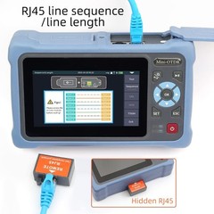 16-in-1 OTDR Optical Fiber Tester 1310/1550nm, 4.3′ Touch Screen & Event Map OLT