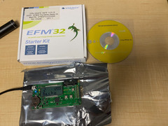 development board efm32 tiny gecko starter kit