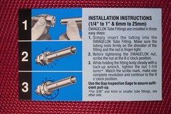 SSP Grip® 3/8 Tube OD x 1/8 NPT Male Pipe 90 ELBOW Connector 316 Stainless Steel