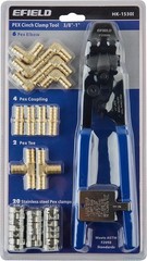 EFIELD 1/2-inch PEX Pipe Plumbing Installation Kit: 1/2-Inch X 200 ft Pex-b