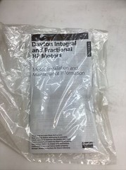 Dayton 6K406BG 1/4 HP 115 VAC Pedestal Fan Motor 1725 RPM NIB