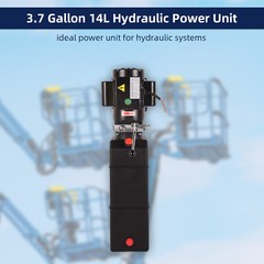 Hydraulic Pump 3.7 Gallon 2950 PSI 3 HP for 2 and 4 Post Car Lift Lifting