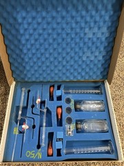 Authentic Pyrex & VWR Wet Lab Water Chemistry Lab Setup Titration Equipment
