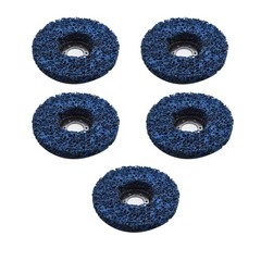 5 × 4.5 Inch Poly Strip Disc Wheel Paint Rust Removal Clean For Angle Grinder