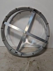Carlisle 3812MP Stainless Steel 12 Clip 14″ Portable Order Wheel